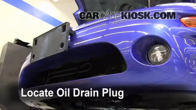 2005 Mitsubishi Eclipse Spyder GS 2.4L 4 Cyl. Huile Changer l'huile et le filtre à huile